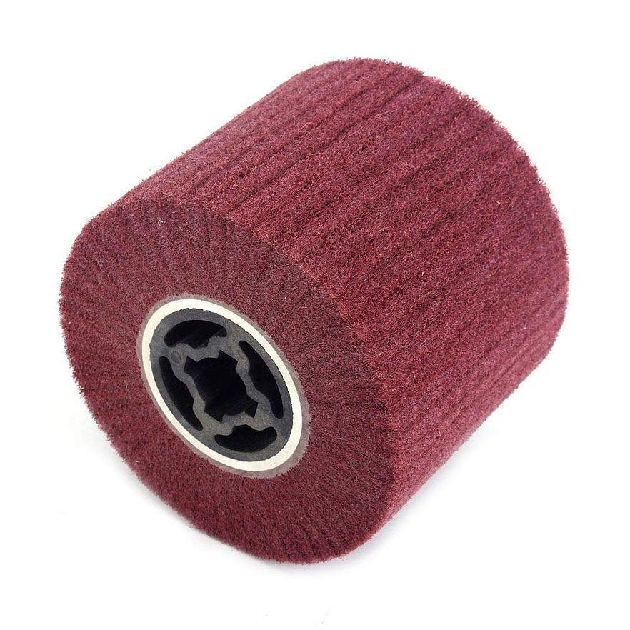 Rodillo para Satinadora Fujita ABRODOFM Fibra Sintética 120x100mm, Grano Medio 1