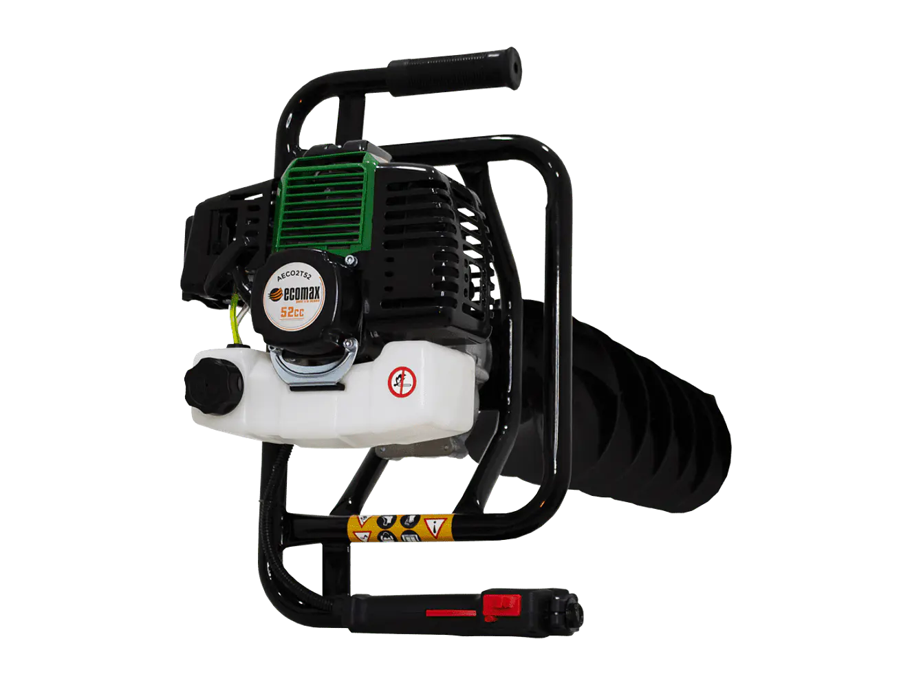 Ahoyadora Taladro de Tierra Ecomax AECO2T52-B20X80 Gasolina 2T, Barreno 20cm - Foto 3 | aztools.co