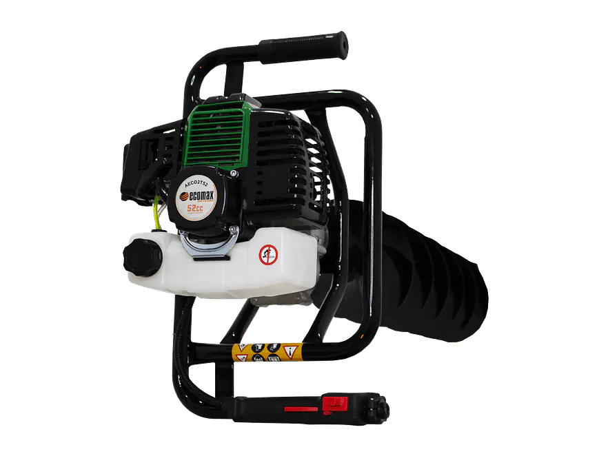 Ahoyadora Taladro de Tierra Ecomax AECO2T52-B20X80 Gasolina 2T, Barreno 20cm - Foto 3 | aztools.co