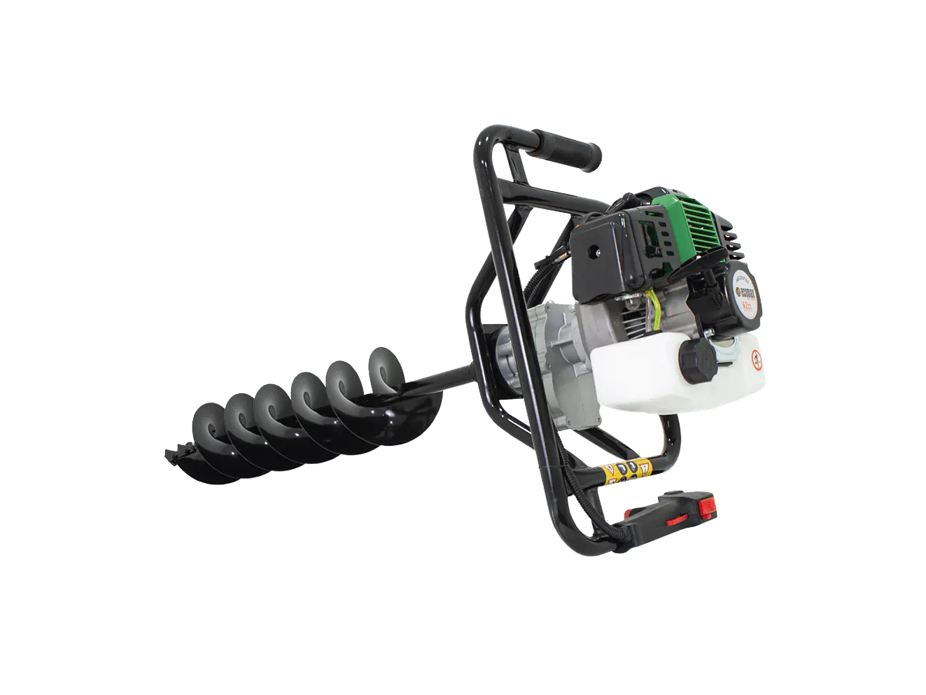 Ahoyadora Taladro de Tierra Ecomax AECO2T52-B15-10 Gasolina 2T, 52 cc, Incluye Barrenos 10 y 15cm - Foto 2 | aztools.co