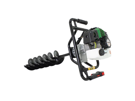 Ahoyadora Taladro de Tierra Ecomax AECO2T52-B15-10 Gasolina 2T, 52 cc, Incluye Barrenos 10 y 15cm - Foto 2 | aztools.co