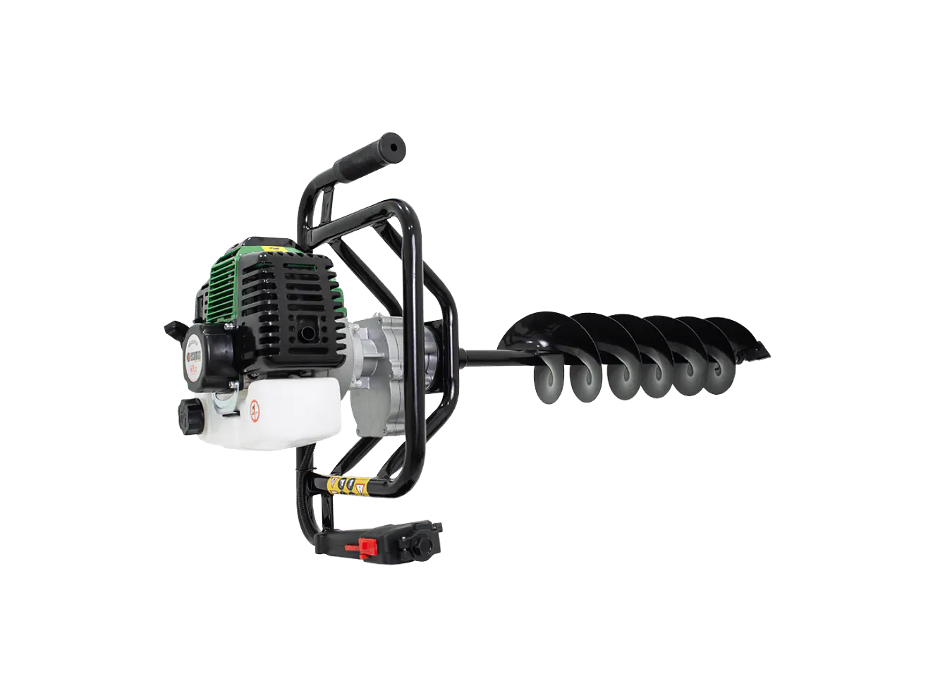 Ahoyadora Taladro de Tierra Ecomax AECO2T52-B15-10 Gasolina 2T, 52 cc, Incluye Barrenos 10 y 15cm - Foto 4 | aztools.co