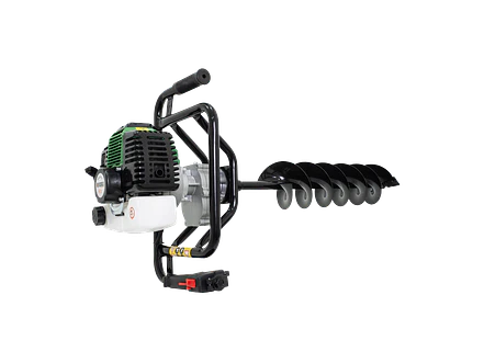 Ahoyadora Taladro de Tierra Ecomax AECO2T52-B15-10 Gasolina 2T, 52 cc, Incluye Barrenos 10 y 15cm - Foto 4 | aztools.co