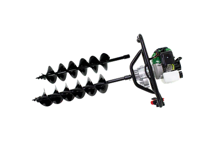 Ahoyadora Taladro de Tierra Ecomax AECO2T52-B15-10 Gasolina 2T, 52 cc, Incluye Barrenos 10 y 15cm - Foto 5 | aztools.co