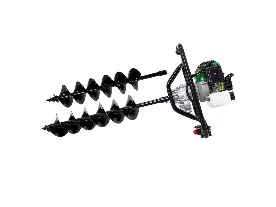 Ahoyadora Taladro de Tierra Ecomax AECO2T52-B15-10 Gasolina 2T, 52 cc, Incluye Barrenos 10 y 15cm - Foto 5 | aztools.co