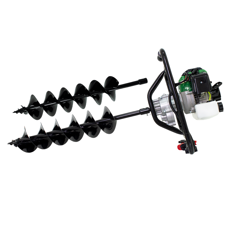 Ahoyadora Taladro de Tierra Ecomax AECO2T52-B15-10 Gasolina 2T, 52 cc, Incluye Barrenos 10 y 15cm 6