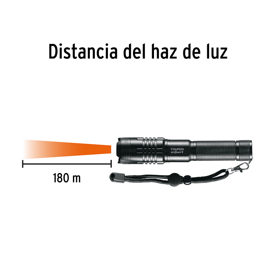 Linterna Recargable Truper 16777, de Aluminio, 310 lm 5