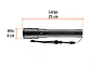 Linterna LED Recargable Truper 16779, de Aluminio, 2,000 lm - Miniatura 3 | aztools.co