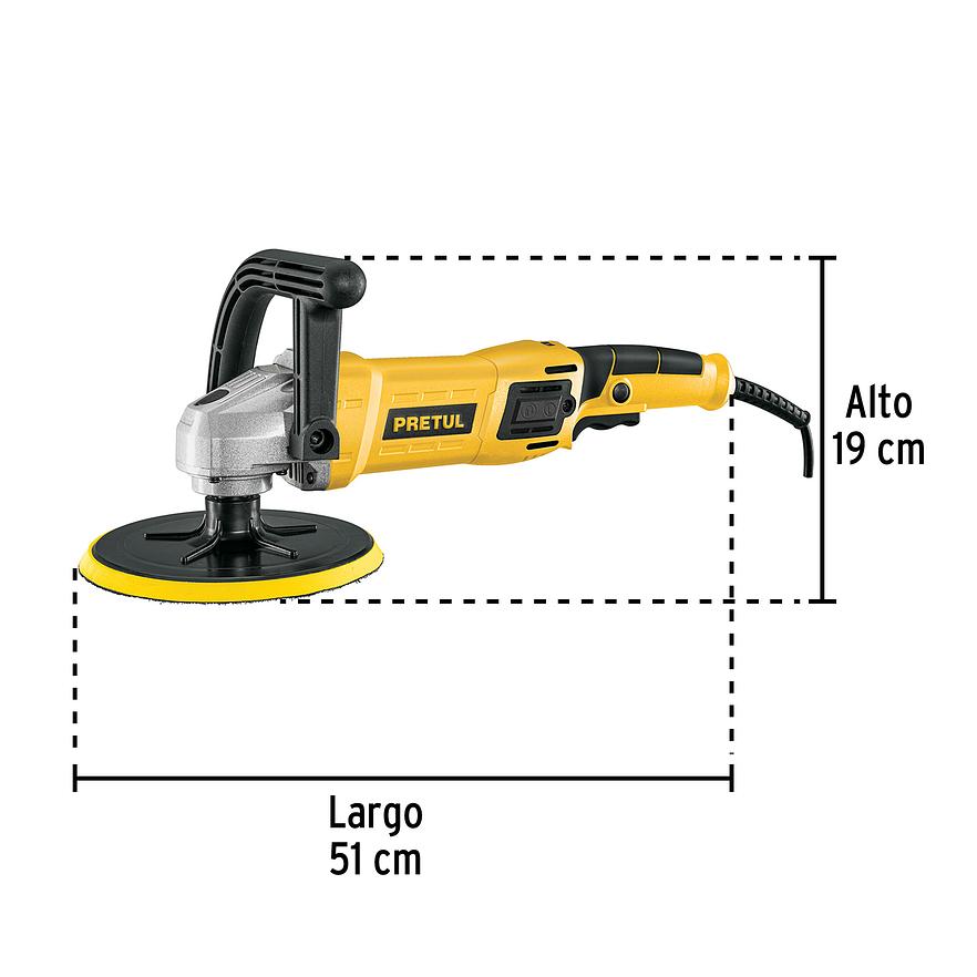 Polichadora Pulidora Rotativa 7
