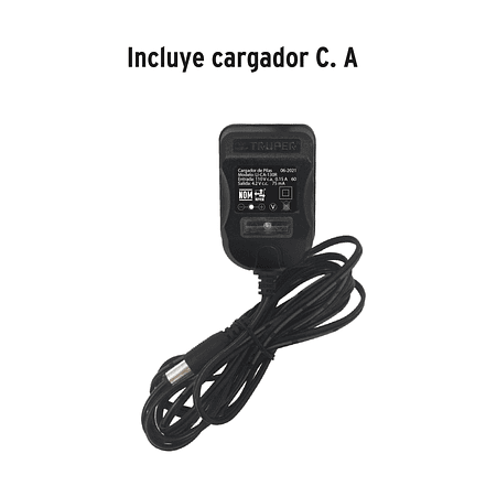 Linterna tipo minero con LEDS Truper 10617, recargable, 60 lm  6