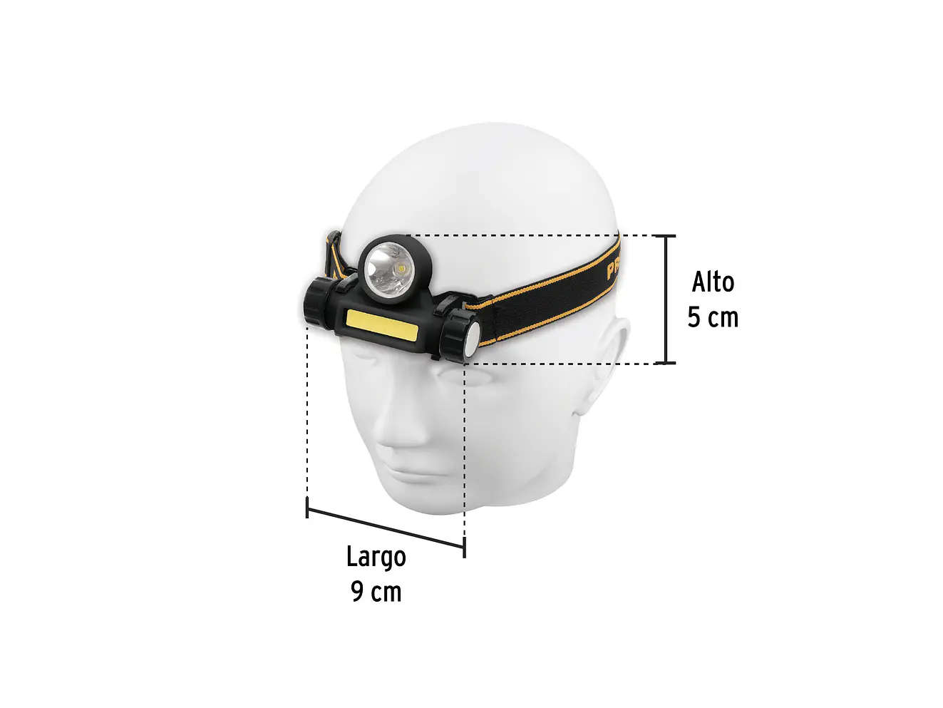 Linterna de Minero LED Pretul 28256, Recargable, 180 lm, con Imán - Foto 3 | aztools.co