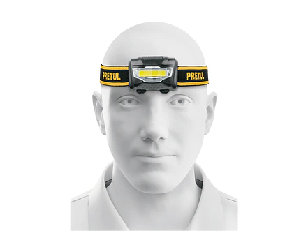 Linterna de minero LED 100 lm Pretul 27083 de 3 pilas AAA,  - Foto 1 | aztools.co