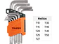 Juego de 9 llaves torx Truper 15554, organizador abatible  - Miniatura 3 | aztools.co