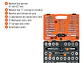 Juego de machos y tarrajas Truper 11443, 60 piezas  - Miniatura 3 | aztools.co