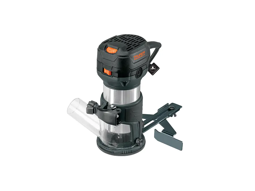 Router, Rebajadora, compacto Truper 102315 710W, 3/4 HP, Industrial - Foto 1 | aztools.co