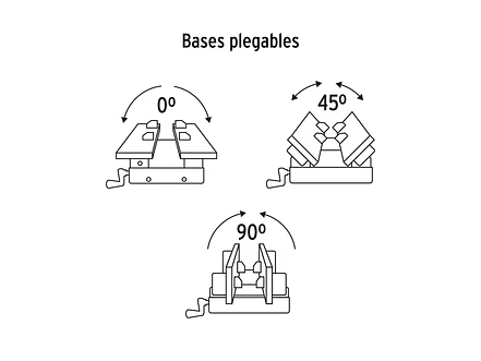 Mesa de Trabajo Truper 103318 100 kg | Plegable  - Foto 4 | aztools.co