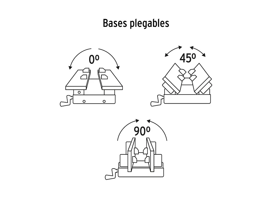 Mesa de Trabajo Truper 103318 100 kg | Plegable  - Foto 4 | aztools.co
