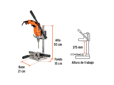 Soporte Vertical para Taladro Truper 102272, 3/8