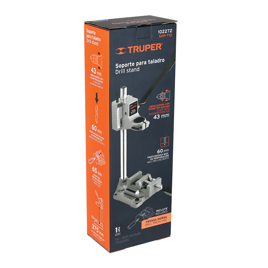 Soporte Vertical para Taladro Truper 102272, 3/8