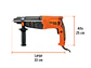 Taladro Percutor SDS Plus Truper 103066, 3.2 J, 800W - Miniatura 3 | aztools.co
