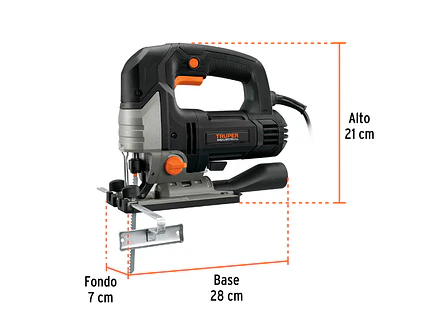 Sierra Caladora Industrial Truper 15348, de 750W - Foto 3 | aztools.co