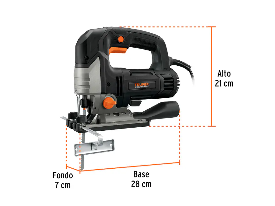 Sierra Caladora Industrial Truper 15348, de 750W - Foto 3 | aztools.co