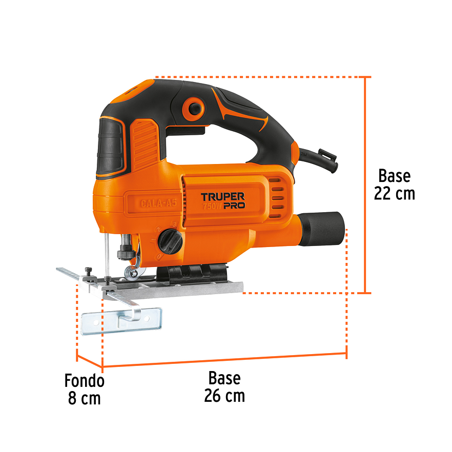 Sierra Caladora Truper 15423, de 750W 3