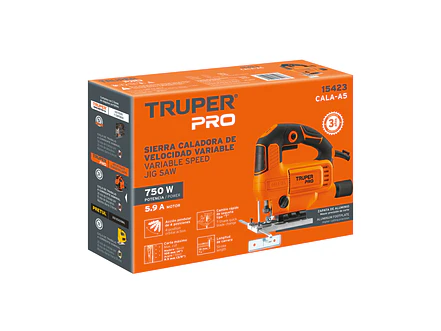 Sierra Caladora Truper 15423, de 750W - Foto 4 | aztools.co