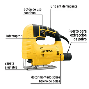 Sierra Caladora Pretul 29003, de 400W
