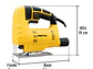 Sierra Caladora Pretul 29003, de 400W - Miniatura 3 | aztools.co