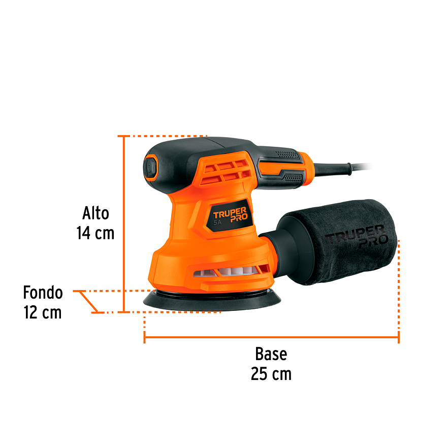 Lijadora Roto Orbital Truper 103656, 5