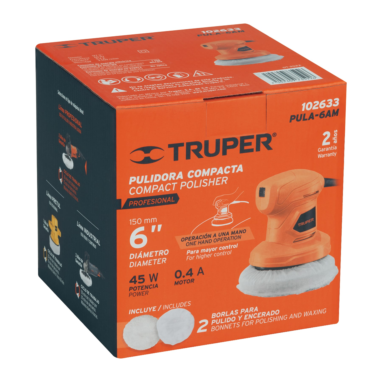 Polichadora Compacta Truper 102633, 6