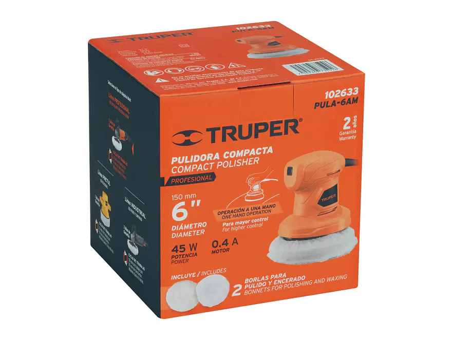 Polichadora Compacta Truper 102633, 6