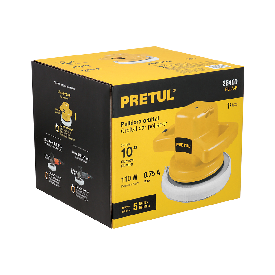 Polichadora  Pretul  26400 10', 110w,  5