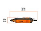 Moto tool Truper 103581 135W, velocidad variable, 211 accesorios - Miniatura 3 | aztools.co