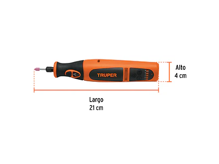Moto Tool Inalámbrico Truper 102271, 7.2V - Foto 7 | aztools.co