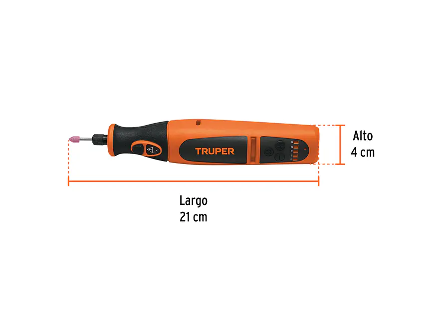 Moto Tool Inalámbrico Truper 102271, 7.2V - Foto 7 | aztools.co