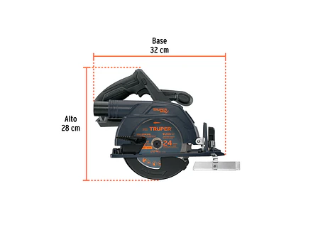 Sierra Circular Truper 103234, 6-1/2