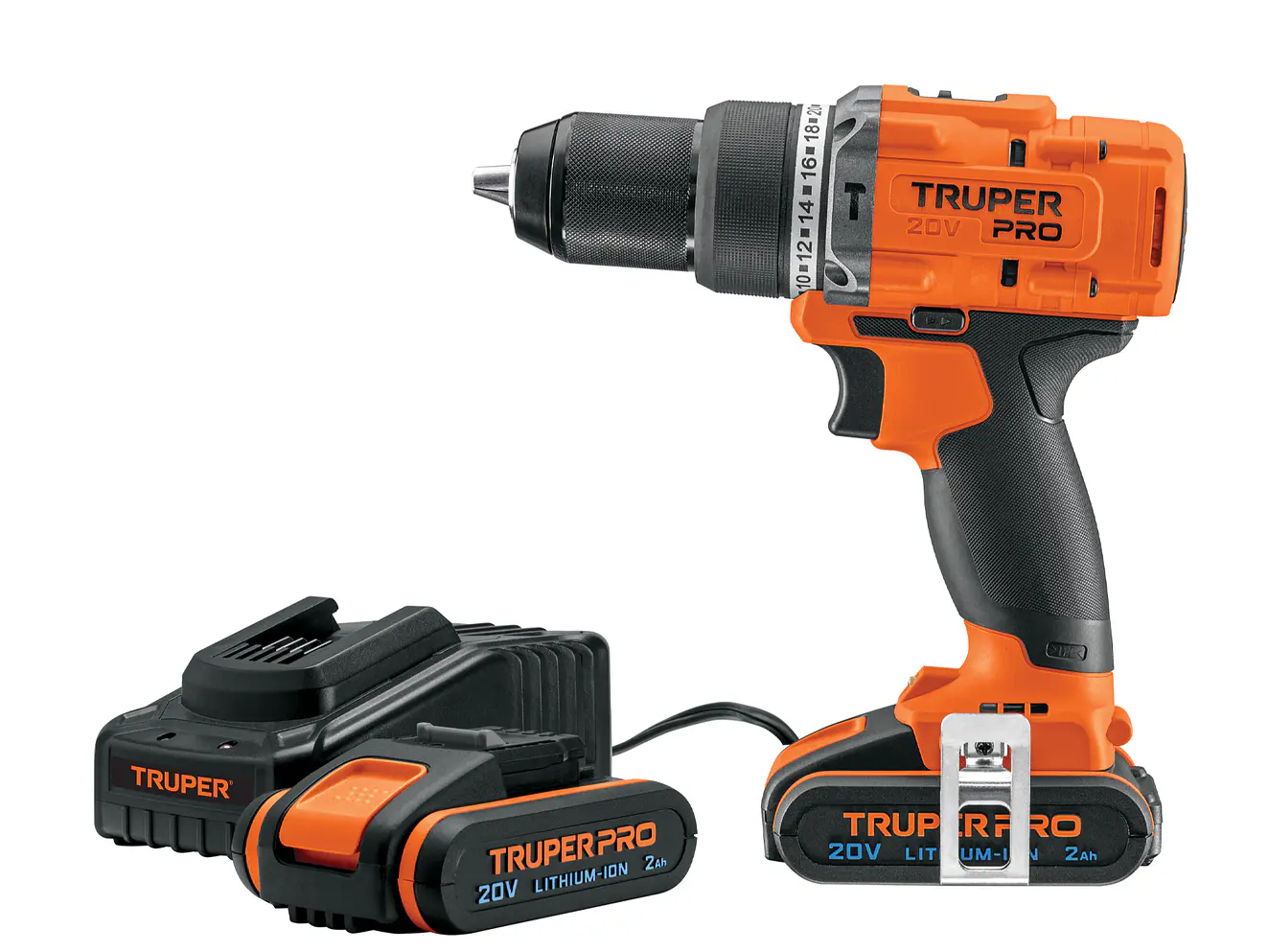 Taladro Rotomartillo percutor Inalámbrico Truper 103246, 1/2