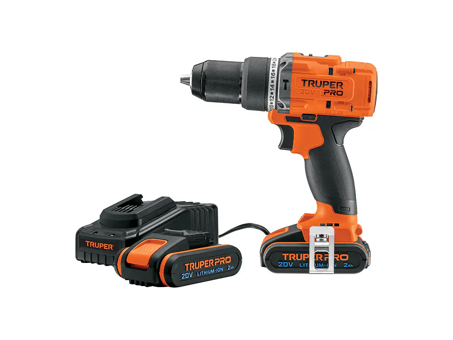 Taladro Rotomartillo percutor Inalámbrico Truper 103246, 1/2