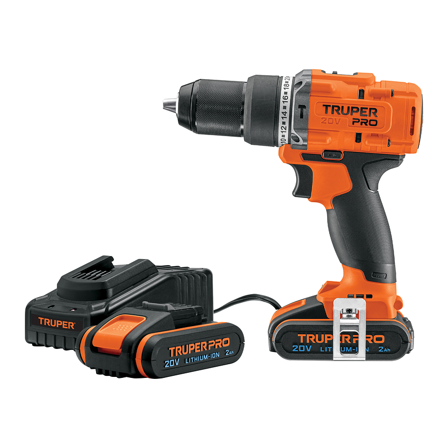 Taladro Rotomartillo percutor Inalámbrico Truper 103246, 1/2