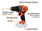 Taladro Rotomartillo Percutor Inalámbrico Truper 103248, 1/2