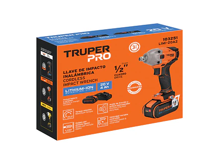 Llave de Impacto Truper 103251, 1/2
