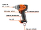 Llave de impacto Truper 103252, 1/2