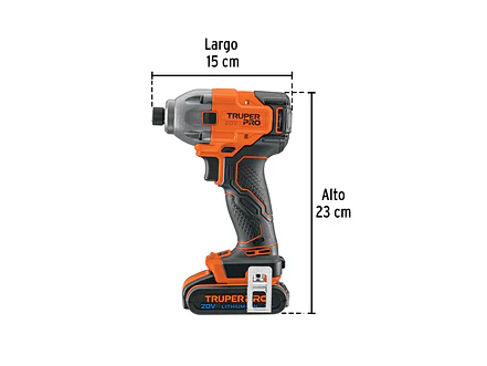 Destornillador de Impacto Truper 103253, 1/4