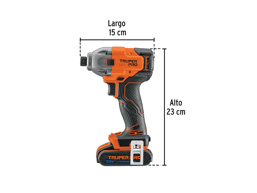 Destornillador de Impacto Truper 103253, 1/4