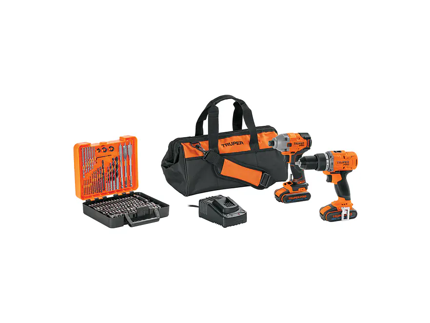 Combo rotomartillo destornillador impacto Truper 103392, 20V,  - Foto 1 | aztools.co