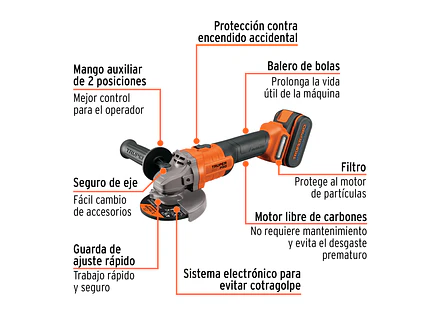 Pulidora Truper 102872, 4-1/2