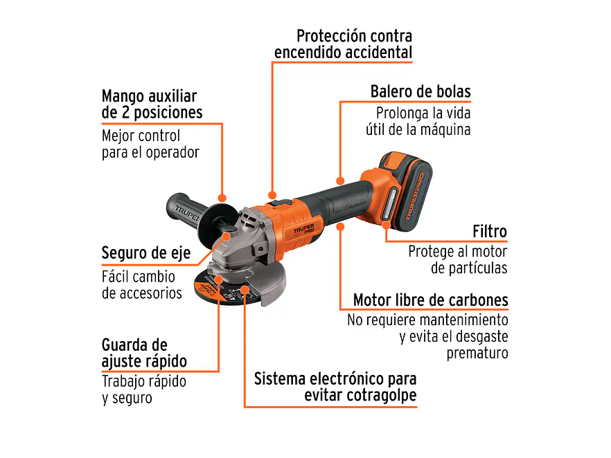 Pulidora Truper 102872, 4-1/2