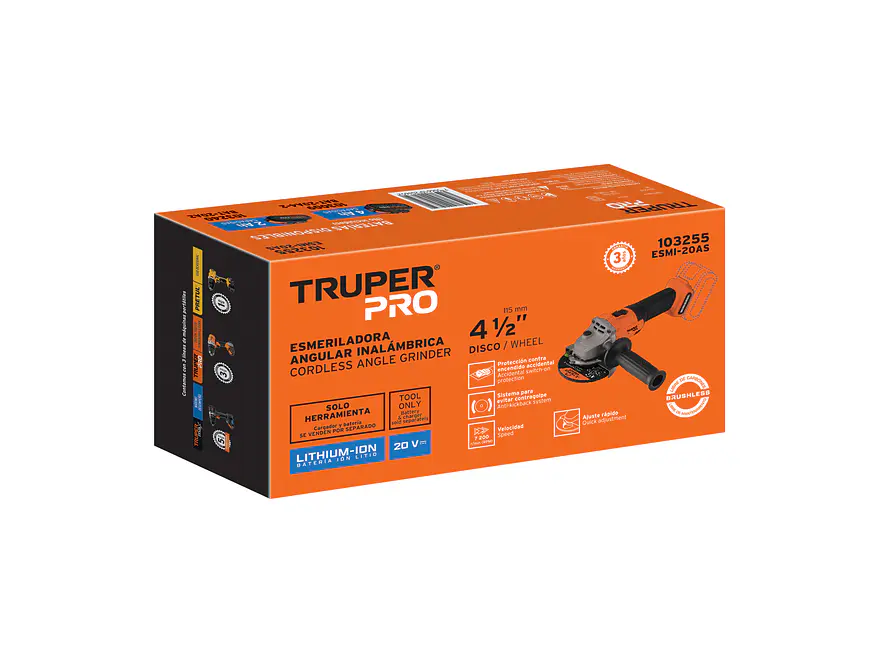 Pulidora Truper 103255, 4-1/2